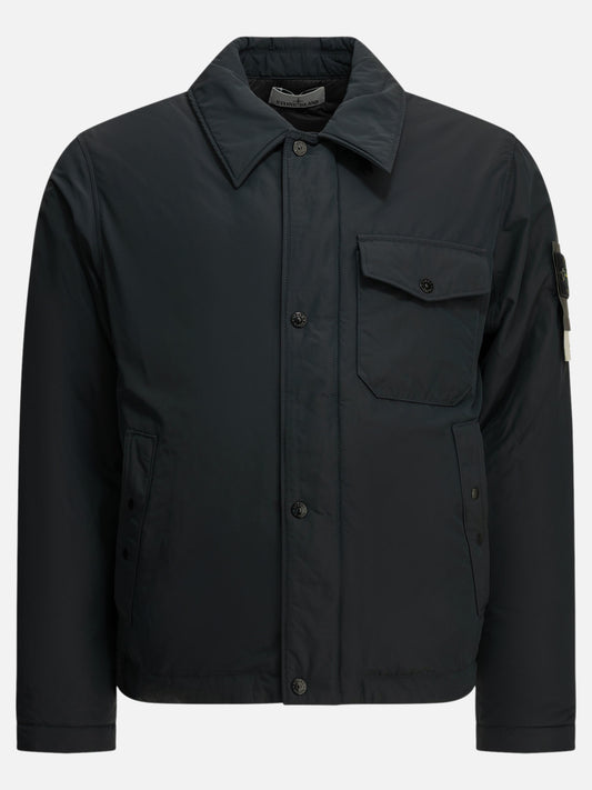 Short coats Logo  Blue - Stone Island Men | PLP | VIETTI Online Store 

