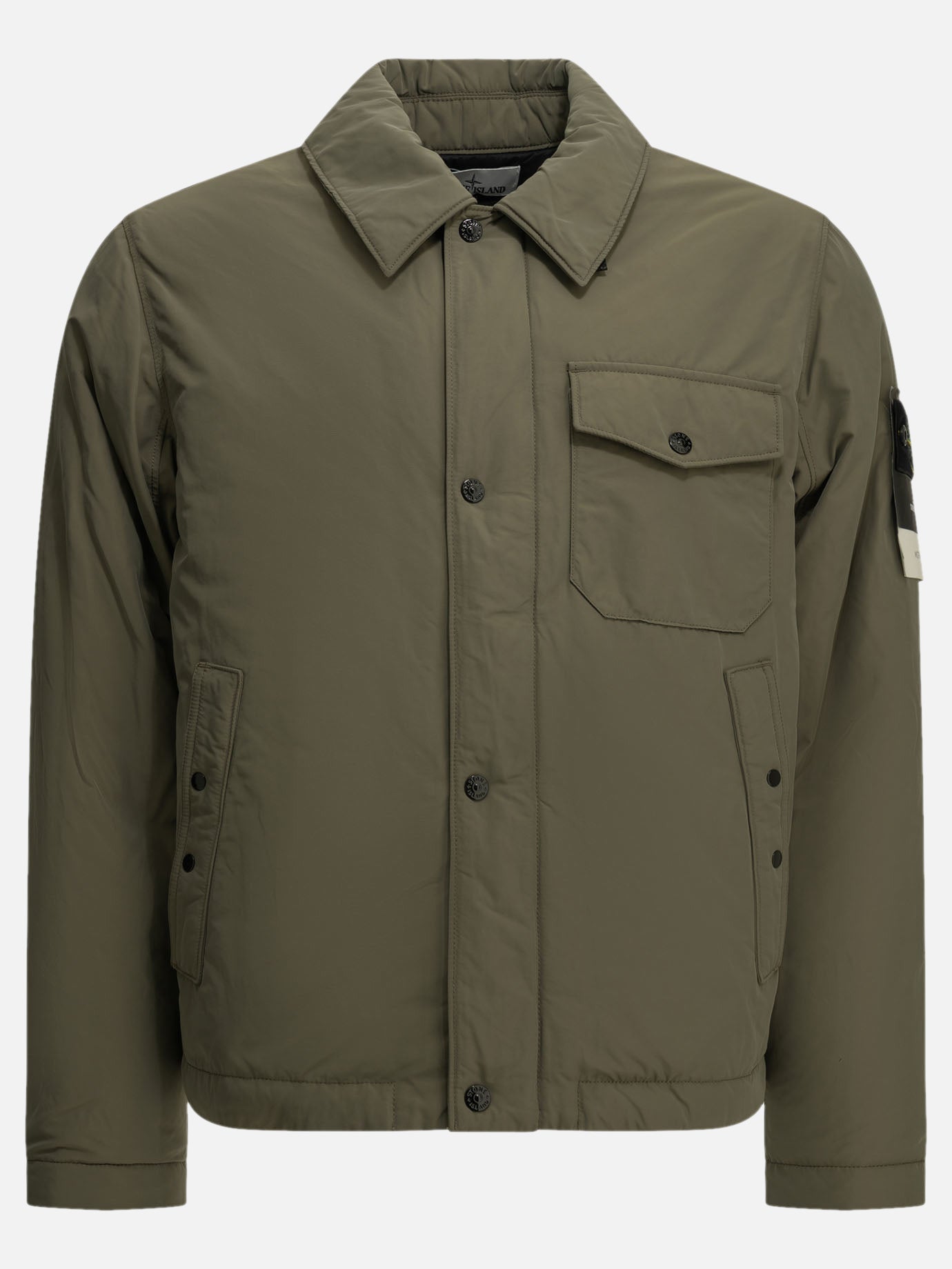 Short coats Logo  Green - Stone Island Men | PDP | VIETTI Online Store | Zoom-Modal
