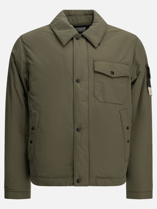 Short coats Logo  Green - Stone Island Men | PLP | VIETTI Online Store 
