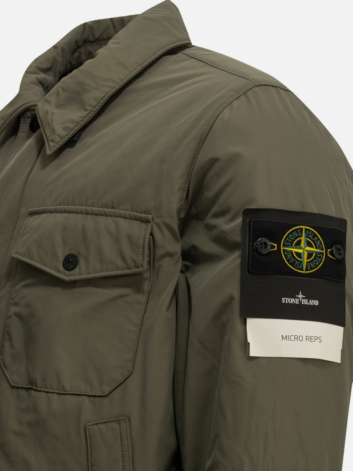 Short coats Logo  Green - Stone Island Men | PDP | VIETTI Online Store | Zoom-Modal_5

