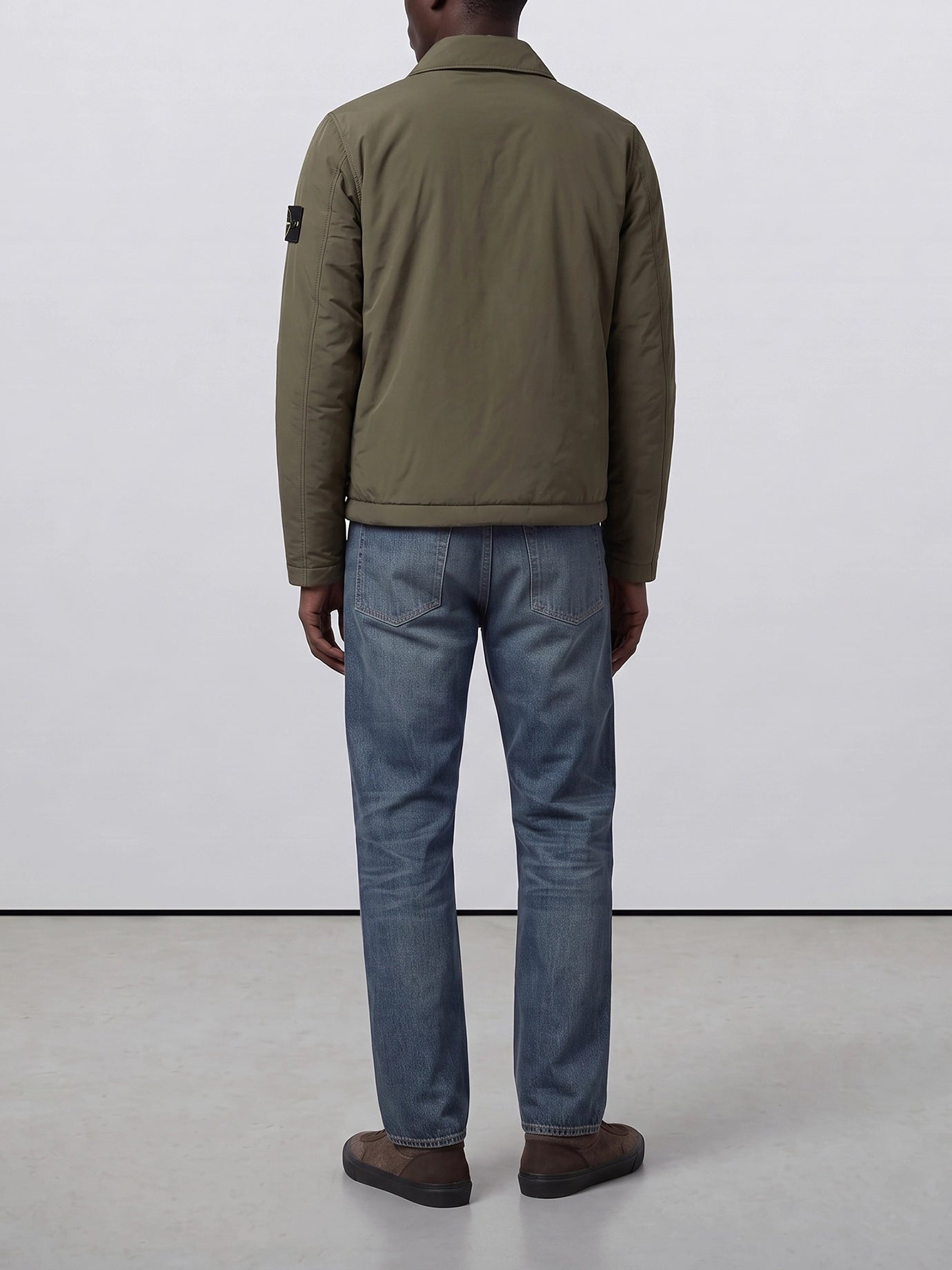 Short coats Logo  Green - Stone Island Men | PDP | VIETTI Online Store | thumbnail_3