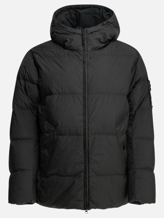 Down jackets Logo  Blue - Stone Island Men | PLP | VIETTI Online Store 
