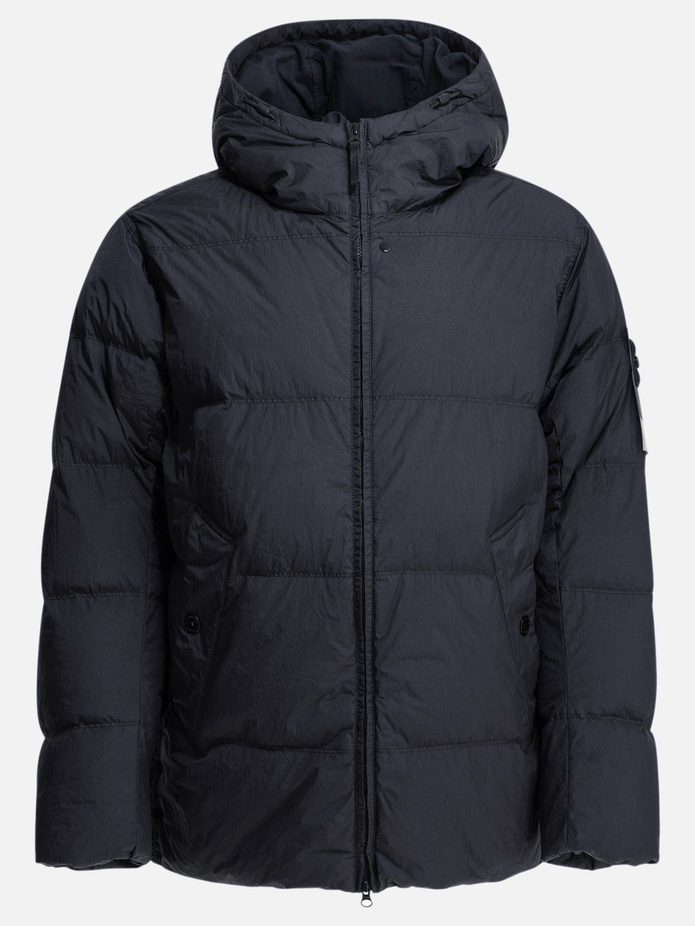 Down jackets Logo  Blue - Stone Island Men | PDP | VIETTI Online Store | thumbnail