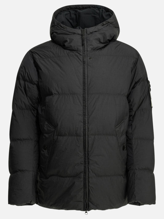 Down jackets Logo  Black - Stone Island Men | PDP | VIETTI Online Store 
