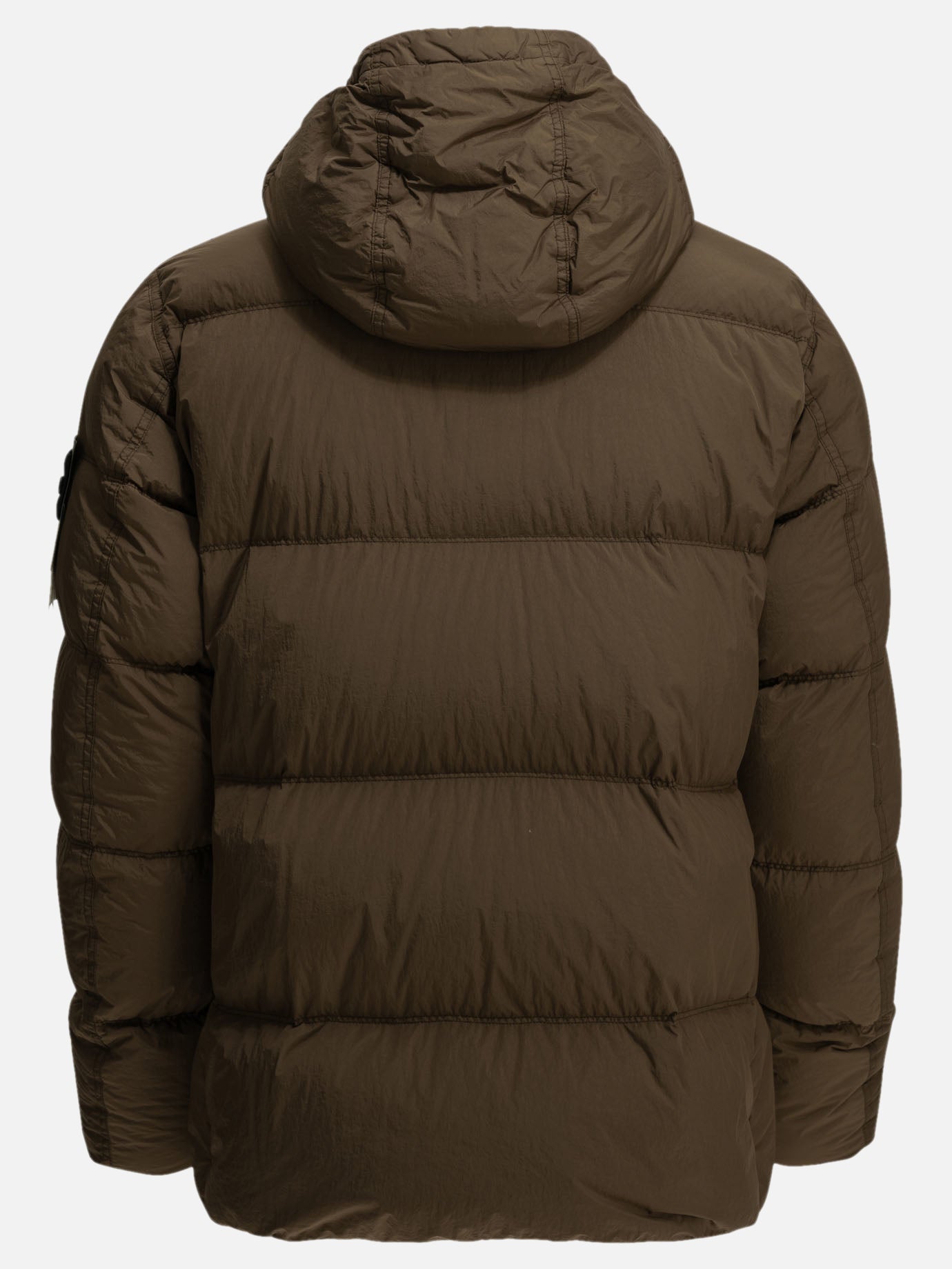 Down jackets Logo  Brown - Stone Island Men | PDP | VIETTI Online Store | thumbnail_2