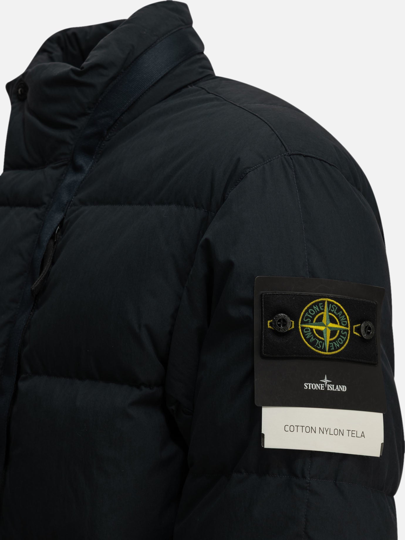 Down jackets Logo  Blue - Stone Island Men | PDP | VIETTI Online Store | thumbnail_3
