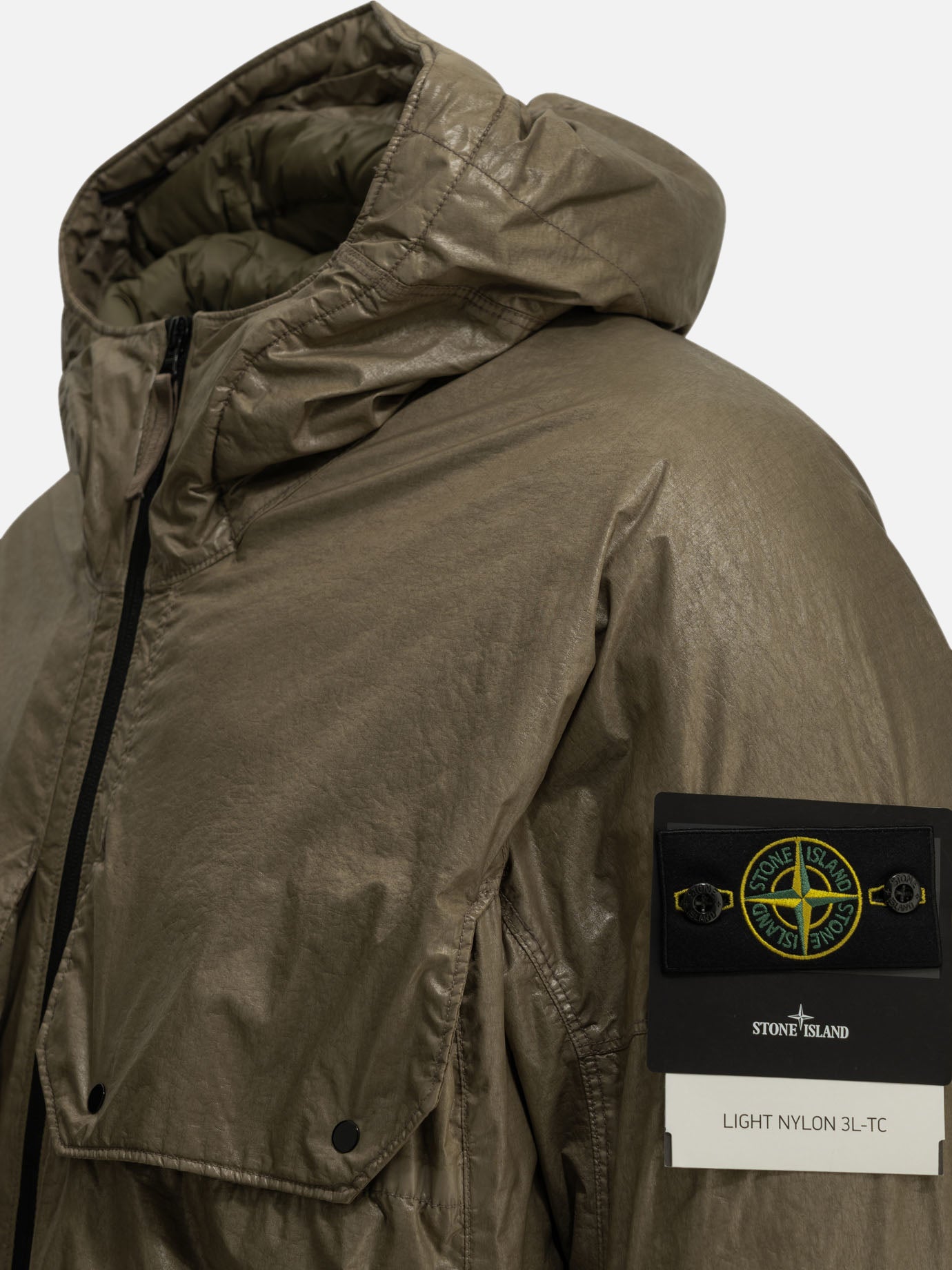 Down jackets Logo  Green - Stone Island Men | PDP | VIETTI Online Store | Zoom-Modal_3
