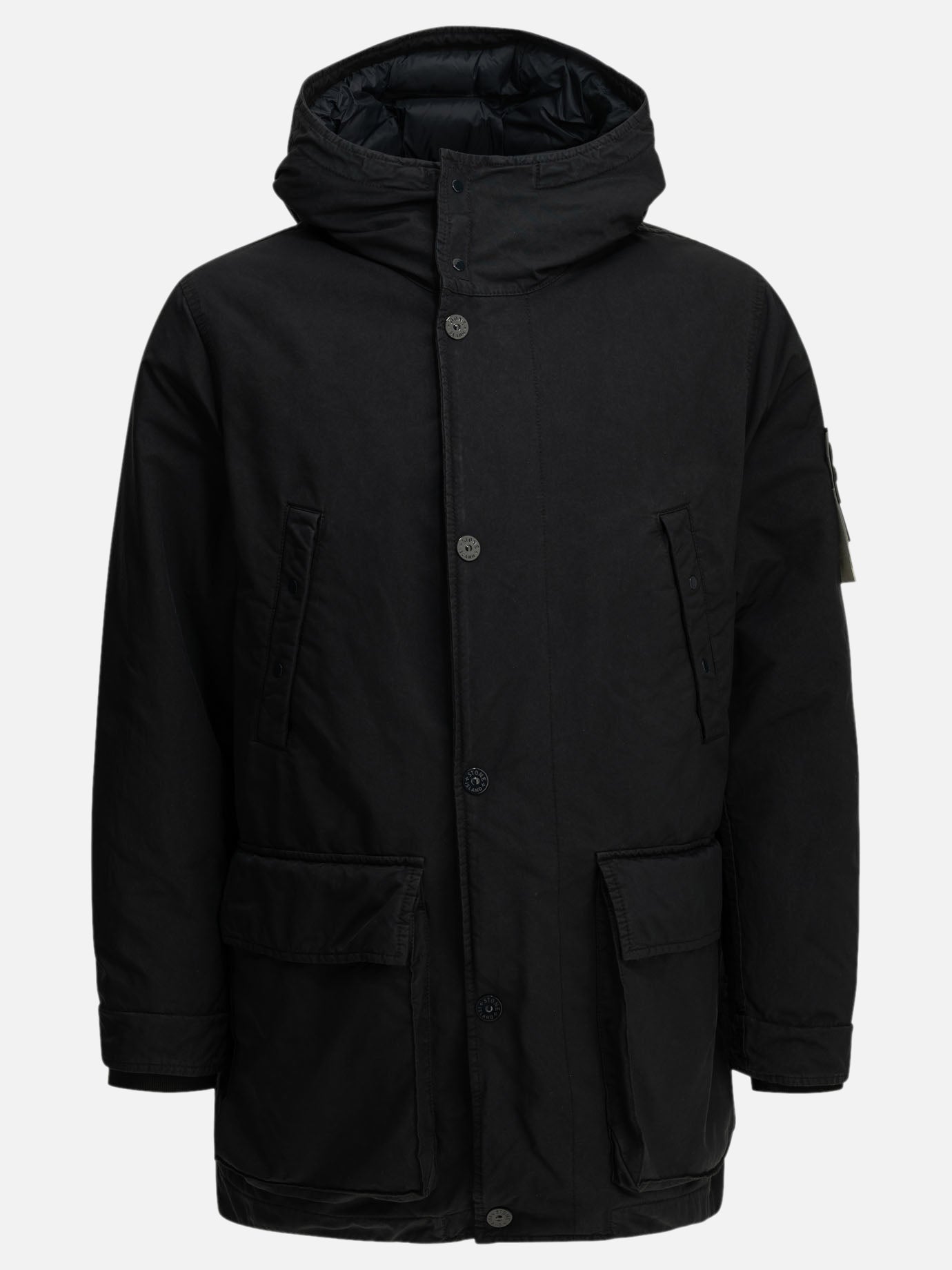 Stone Island "Ghost" Parka Blue - VIETTI