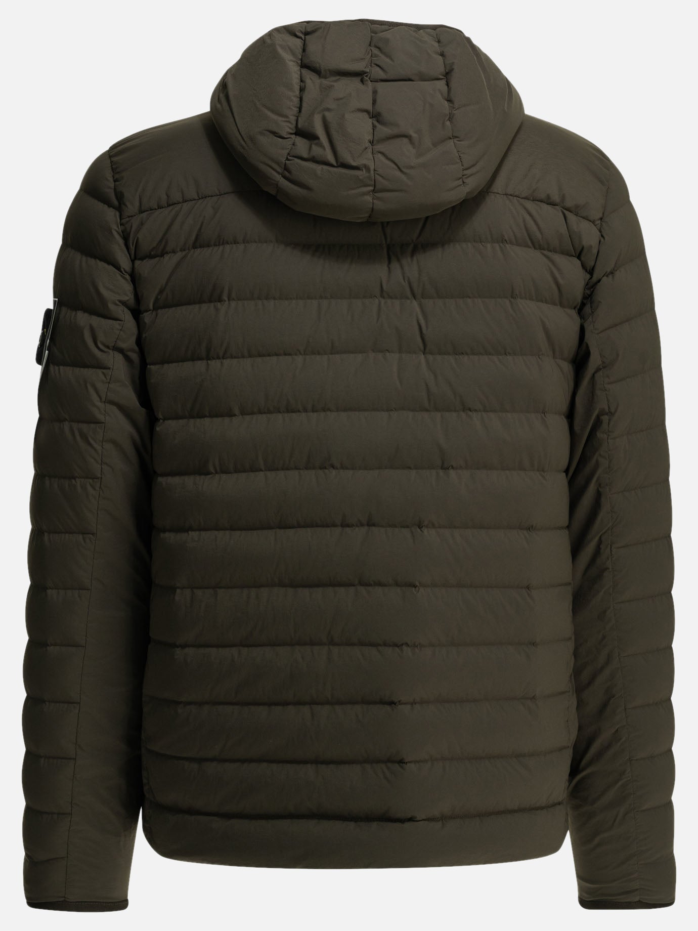 Piumini corti Logo  Marrone - Stone Island Uomo | PDP | VIETTI Online Store | thumbnail_2