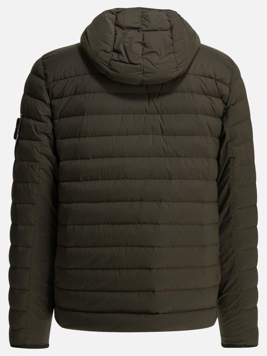 Piumini corti Logo  Marrone - Stone Island Uomo | PDP | VIETTI Online Store | 2
