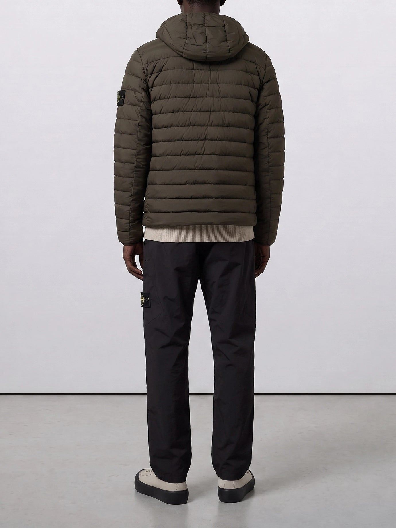 Down jackets Logo  Brown - Stone Island Men | PDP | VIETTI Online Store | Zoom-Modal_3
