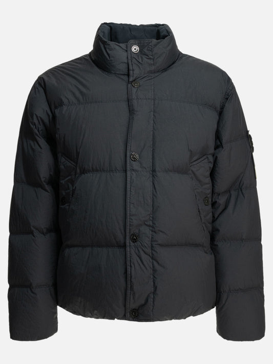Down jackets Logo  Blue - Stone Island Men | PDP | VIETTI Online Store 
