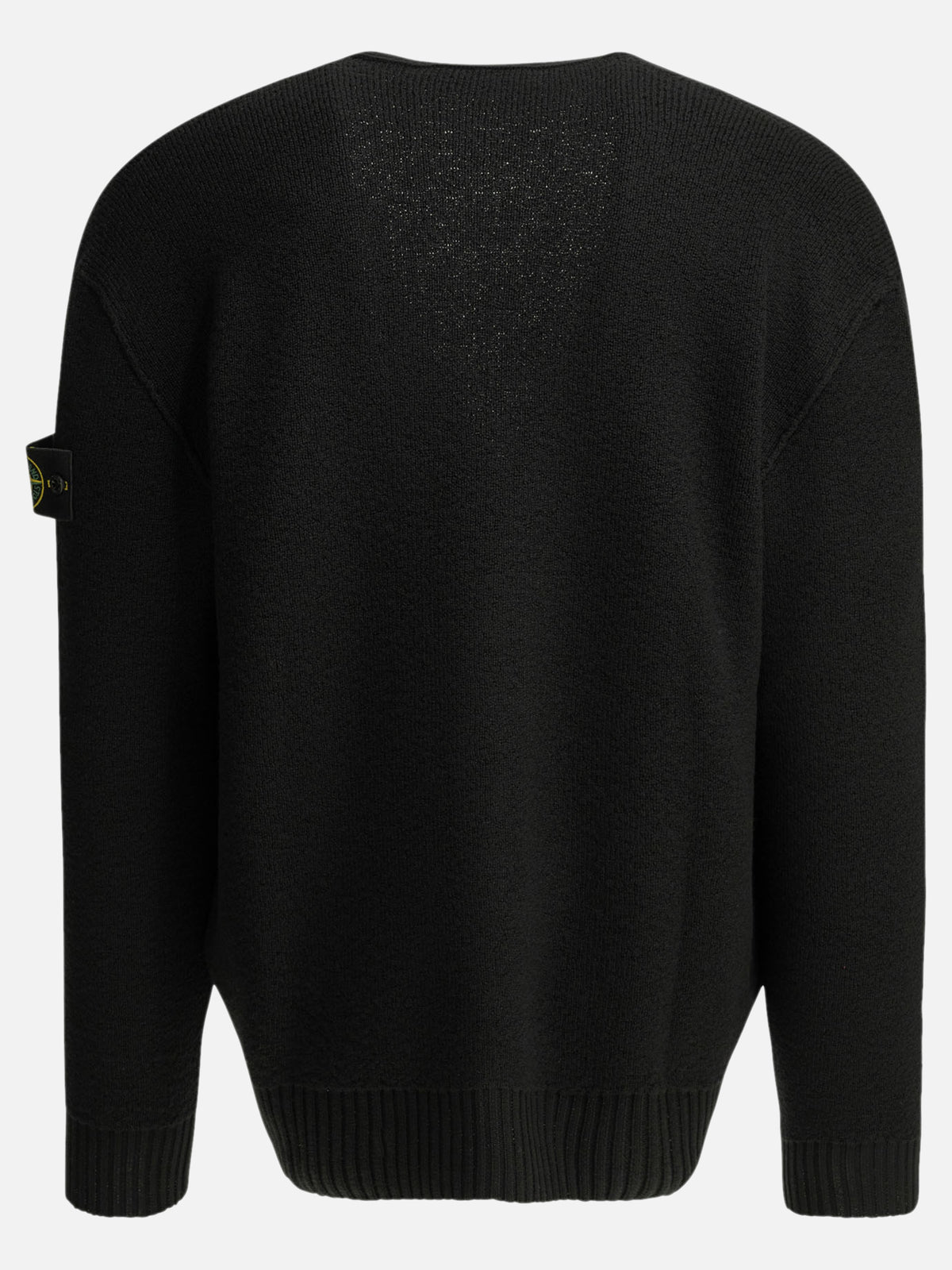 Stone Island "Pure RWS Wool" Cardigan Black - VIETTI