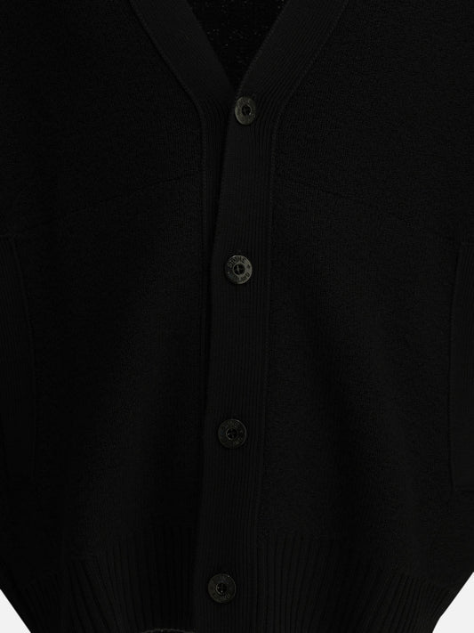 Stone Island "Pure RWS Wool" Cardigan Black

