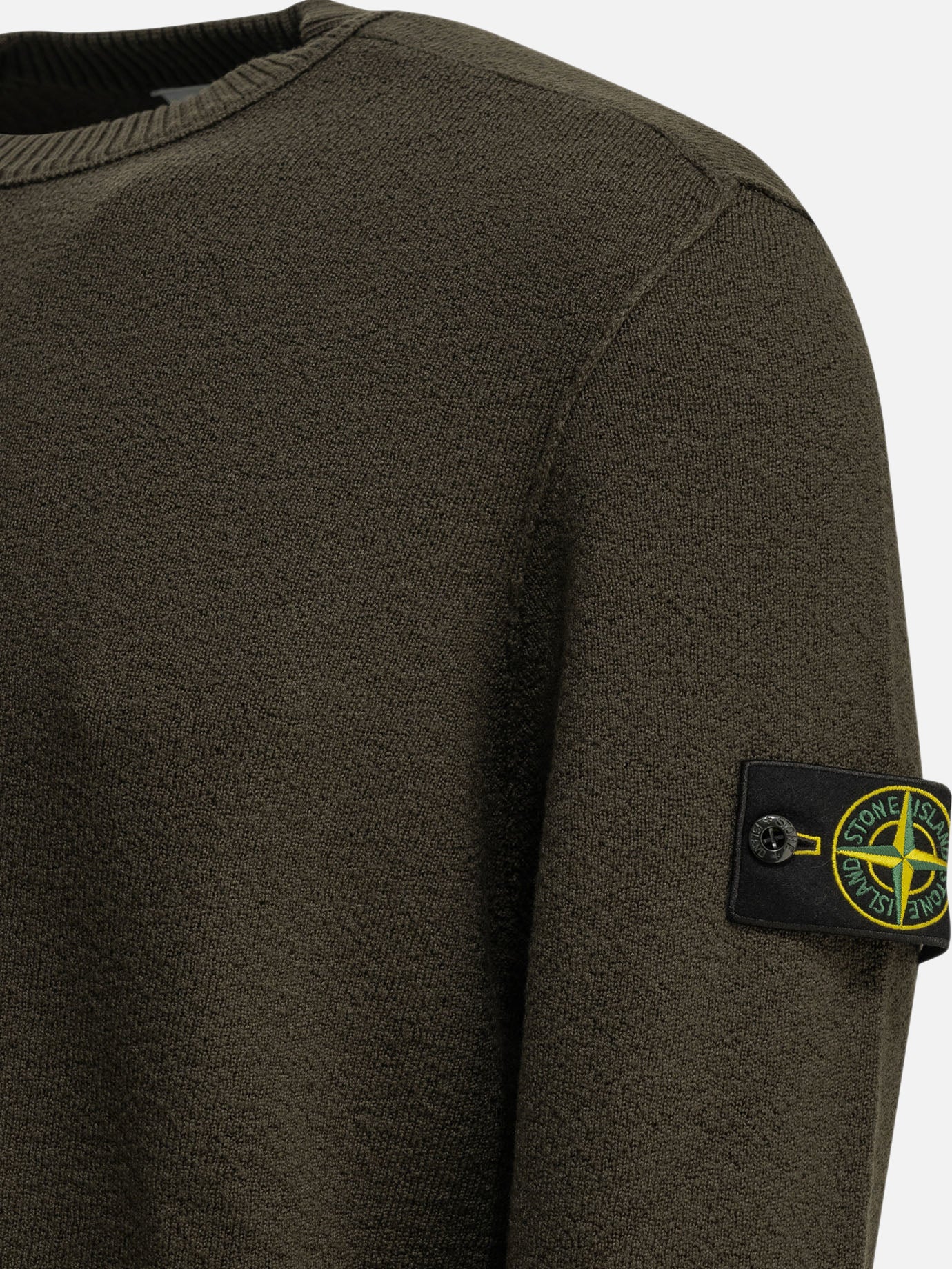 Crewneck sweaters Logo  Grey - Stone Island Men | PDP | VIETTI Online Store | thumbnail_6