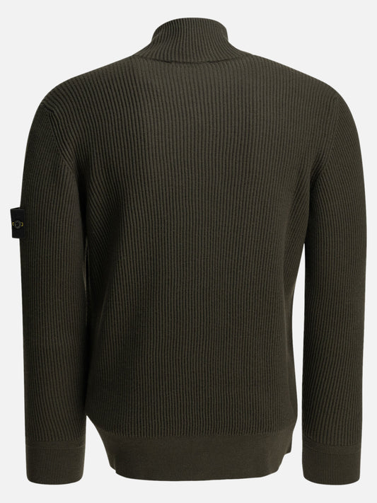 Zipped sweaters Logo  Grey - Stone Island Men | PDP | VIETTI Online Store | 2
