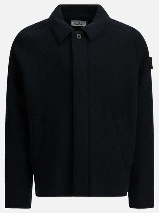 Cardigans Logo  Blue - Stone Island Men | PDP | VIETTI Online Store 

