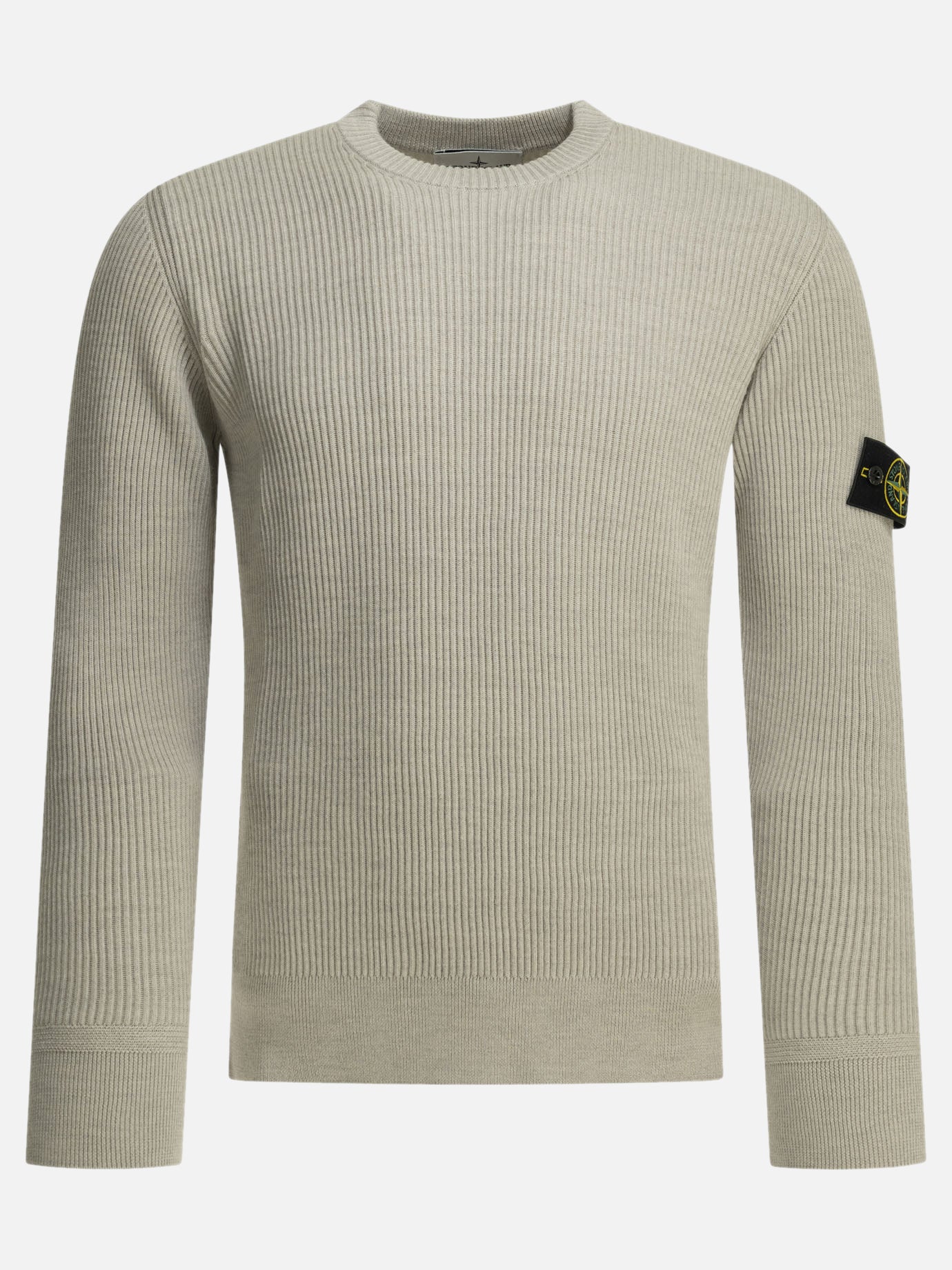 Crewneck sweaters Logo  Grey - Stone Island Men | PDP | VIETTI Online Store | Zoom-Modal
