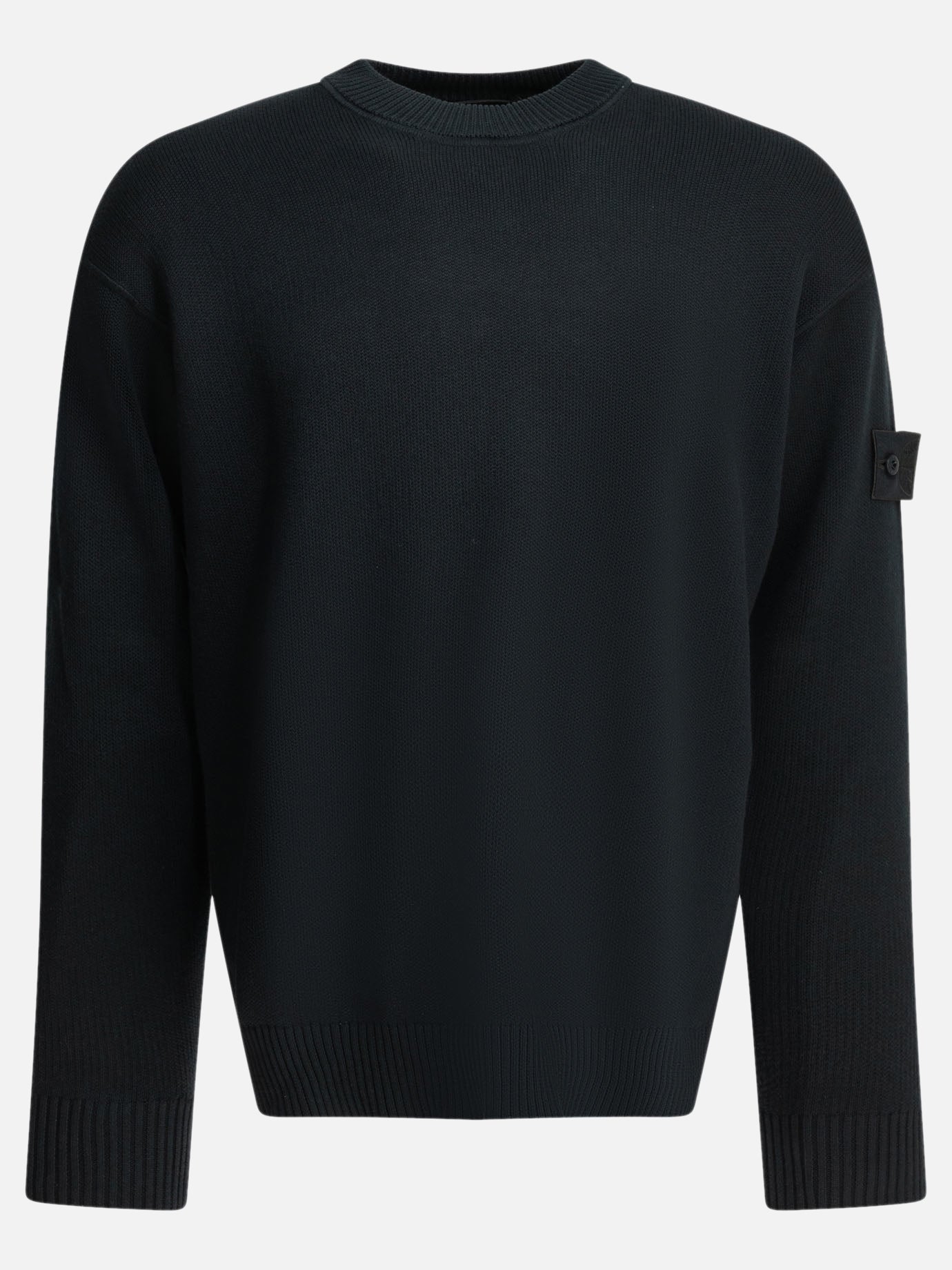 Crewneck sweaters Logo  Blue - Stone Island Men | PDP | VIETTI Online Store | thumbnail