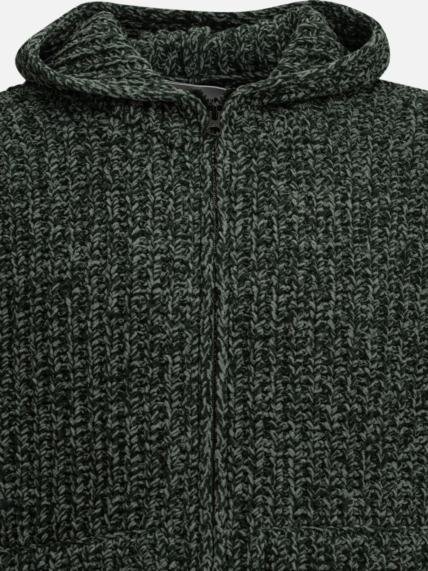 Zipped sweaters Logo  Green - Stone Island Men | PDP | VIETTI Online Store | Zoom-Modal_3
