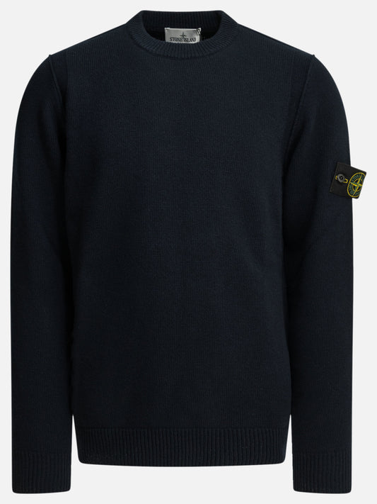 Crewneck sweaters Logo  Blue - Stone Island Men | PLP | VIETTI Online Store 

