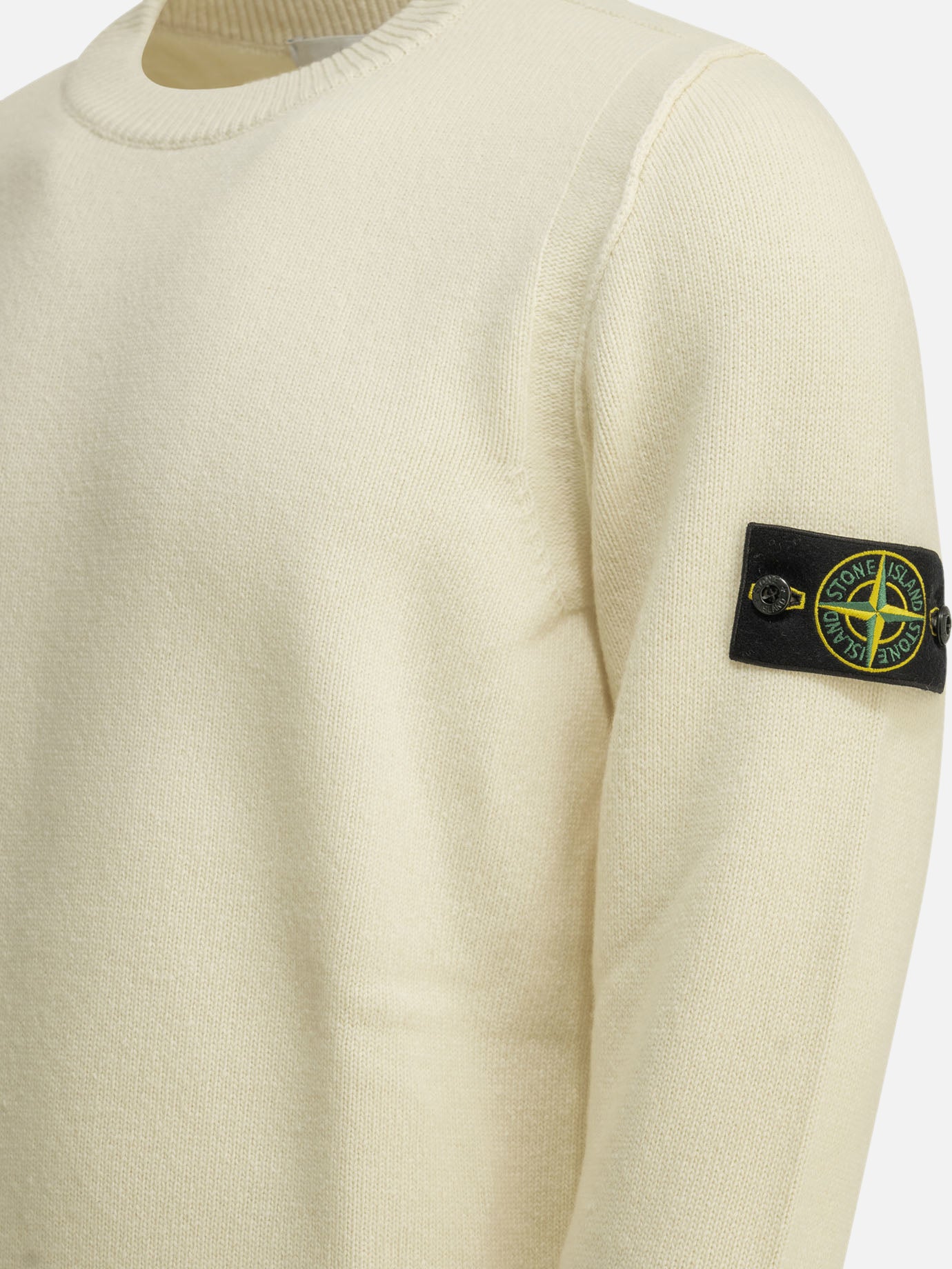 Crewneck sweaters Logo  White - Stone Island Men | PDP | VIETTI Online Store | Zoom-Modal_6
