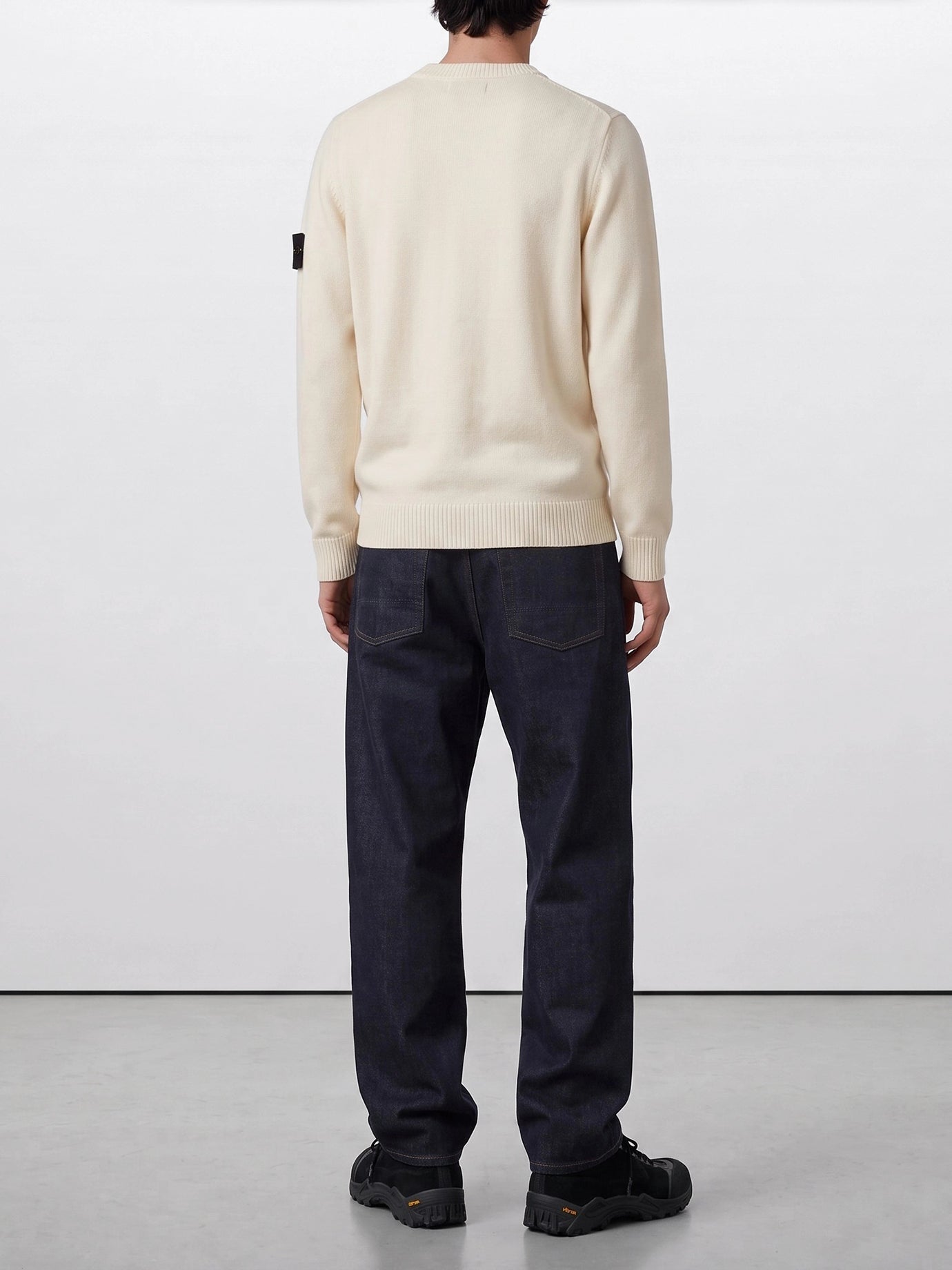 Crewneck sweaters Logo  White - Stone Island Men | PDP | VIETTI Online Store | Zoom-Modal_3
