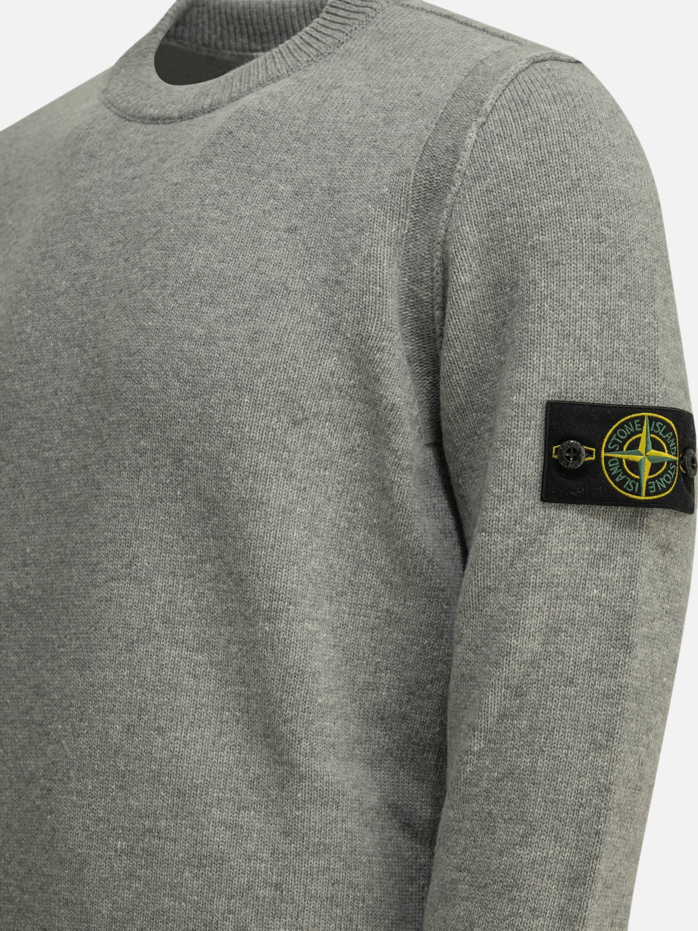 Crewneck sweaters Logo  Grey - Stone Island Men | PDP | VIETTI Online Store | Zoom-Modal_6
