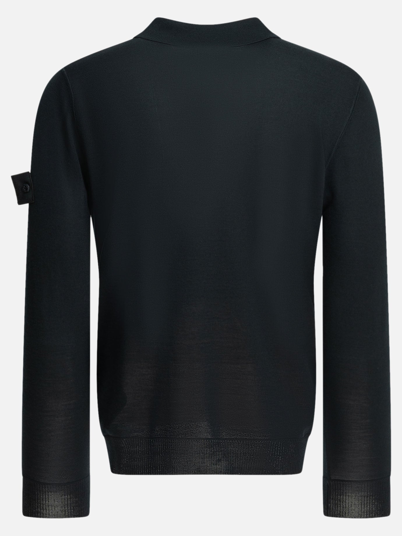 Polo sweater Logo  Blue - Stone Island Men | PDP | VIETTI Online Store | thumbnail_2