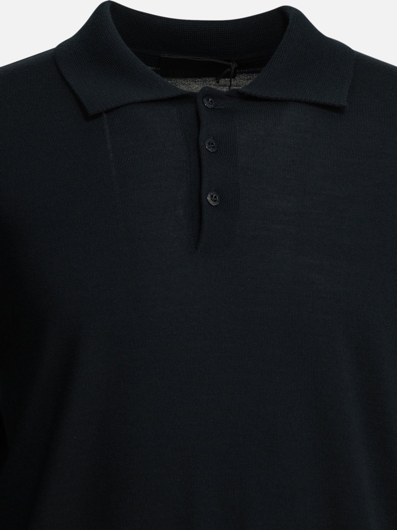 Polo sweater Logo  Blue - Stone Island Men | PDP | VIETTI Online Store | thumbnail_3