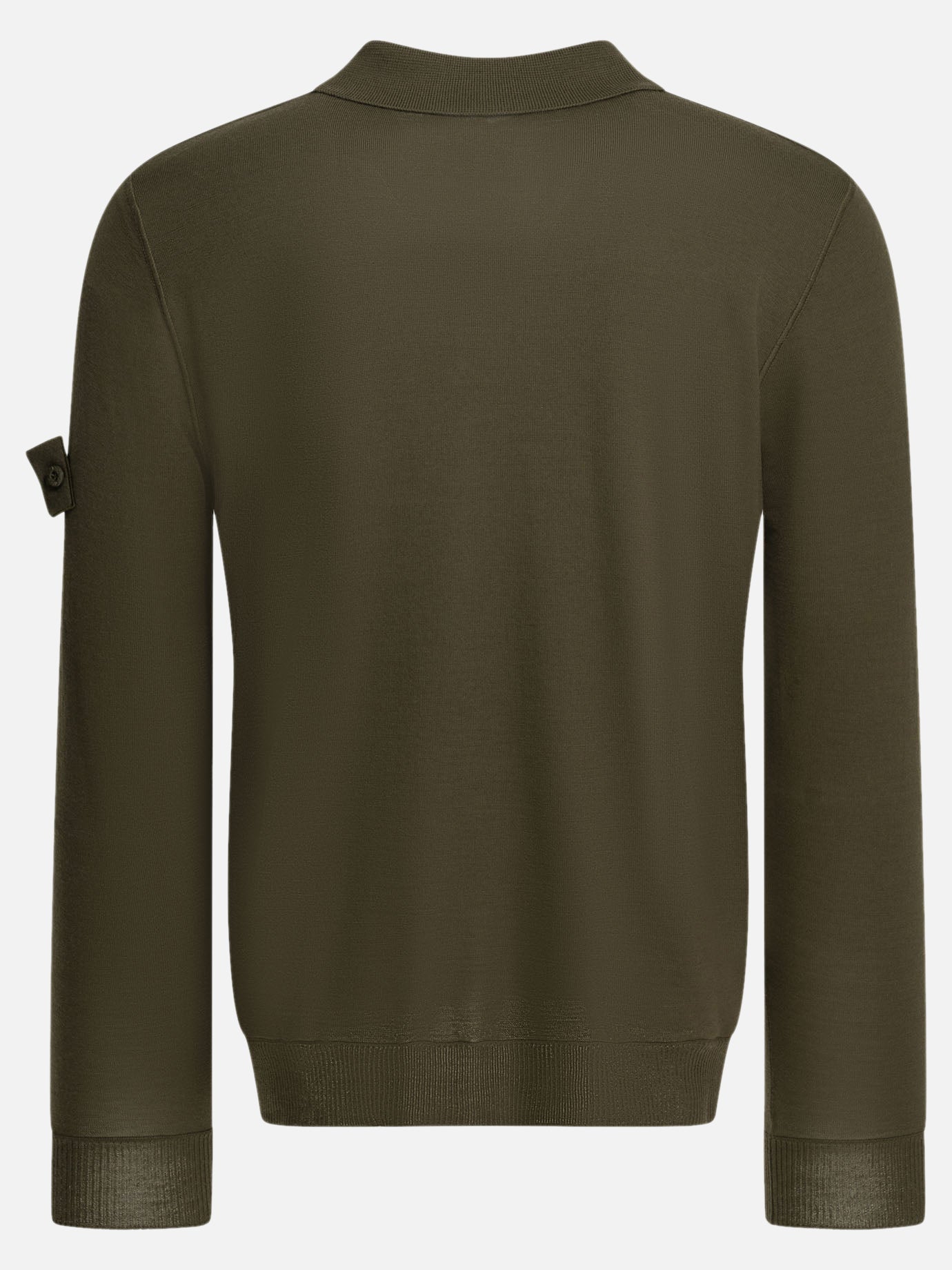 Polo sweater Logo  Green - Stone Island Men | PDP | VIETTI Online Store | thumbnail_2