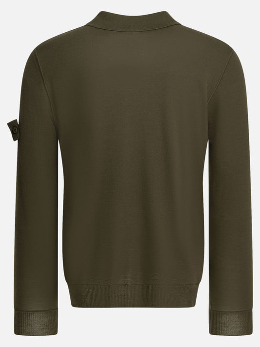 Polo sweater Logo  Green - Stone Island Men | VIETTI Online Store | 2
