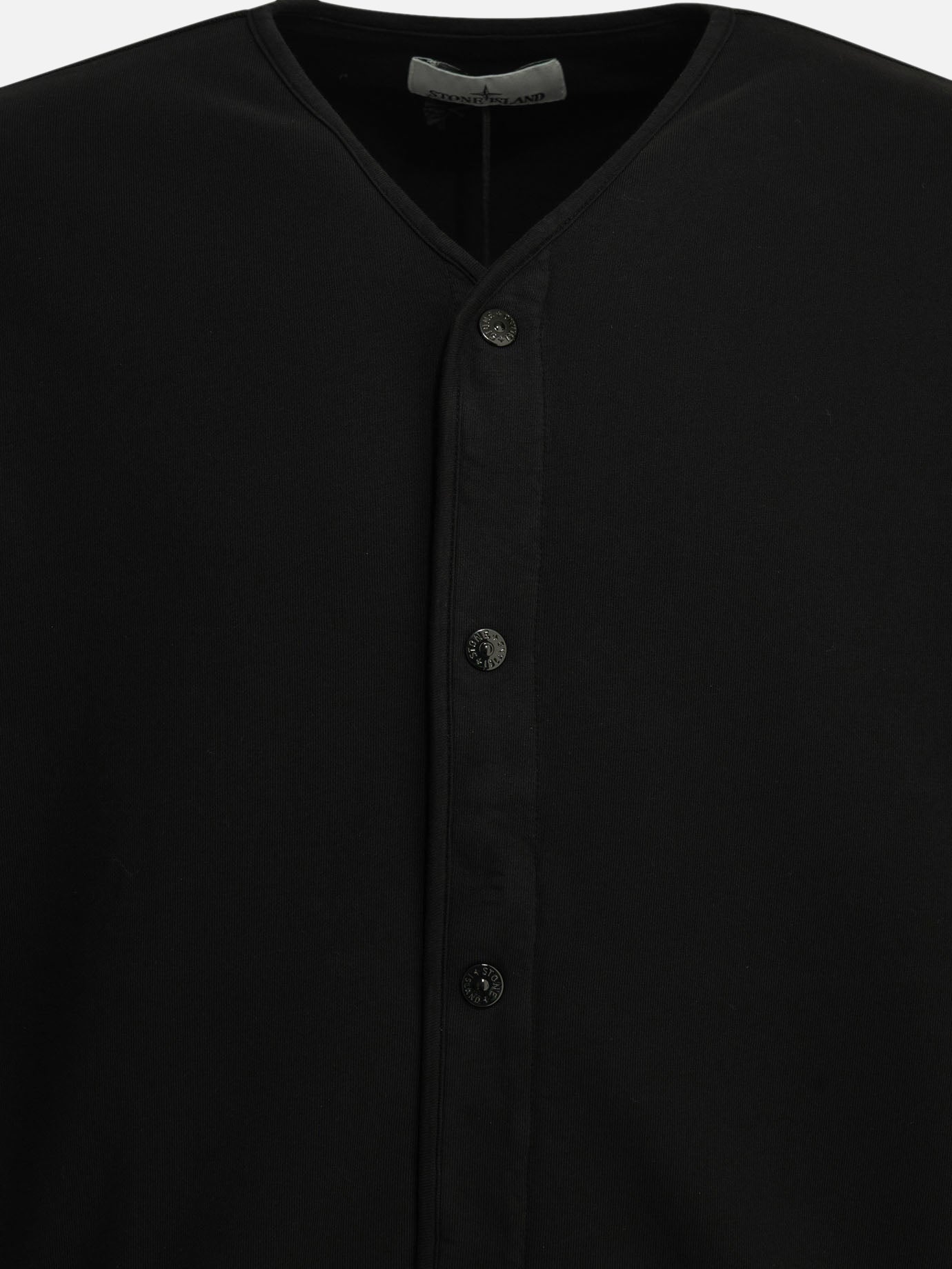 Cardigans Logo  Black - Stone Island Men | PDP | VIETTI Online Store | thumbnail_3