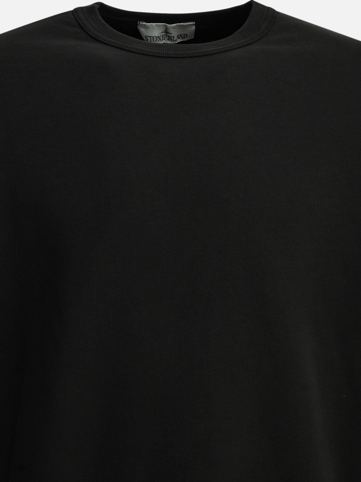 Crewnecks Logo  Black - Stone Island Men | PDP | VIETTI Online Store | thumbnail_3