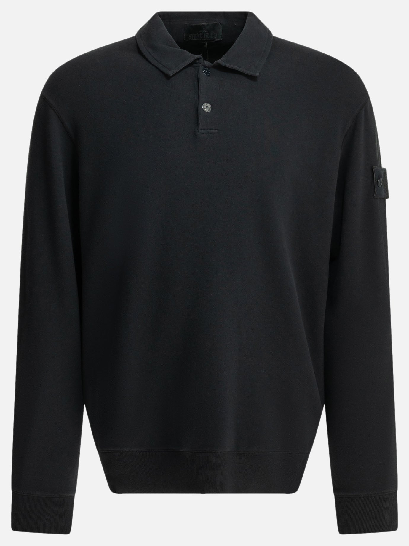 Polo neck sweatshirts Logo  Blue - Stone Island Men | PDP | VIETTI Online Store | Zoom-Modal
