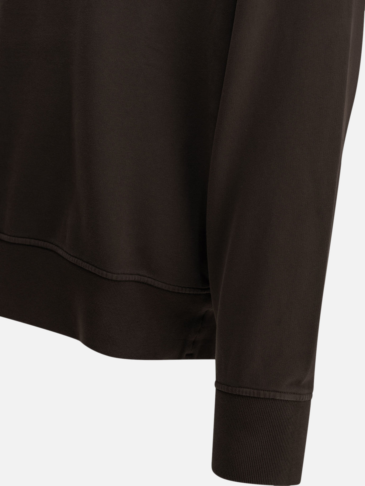 Stone Island Crewneck Sweatshirt with Logo Brown

