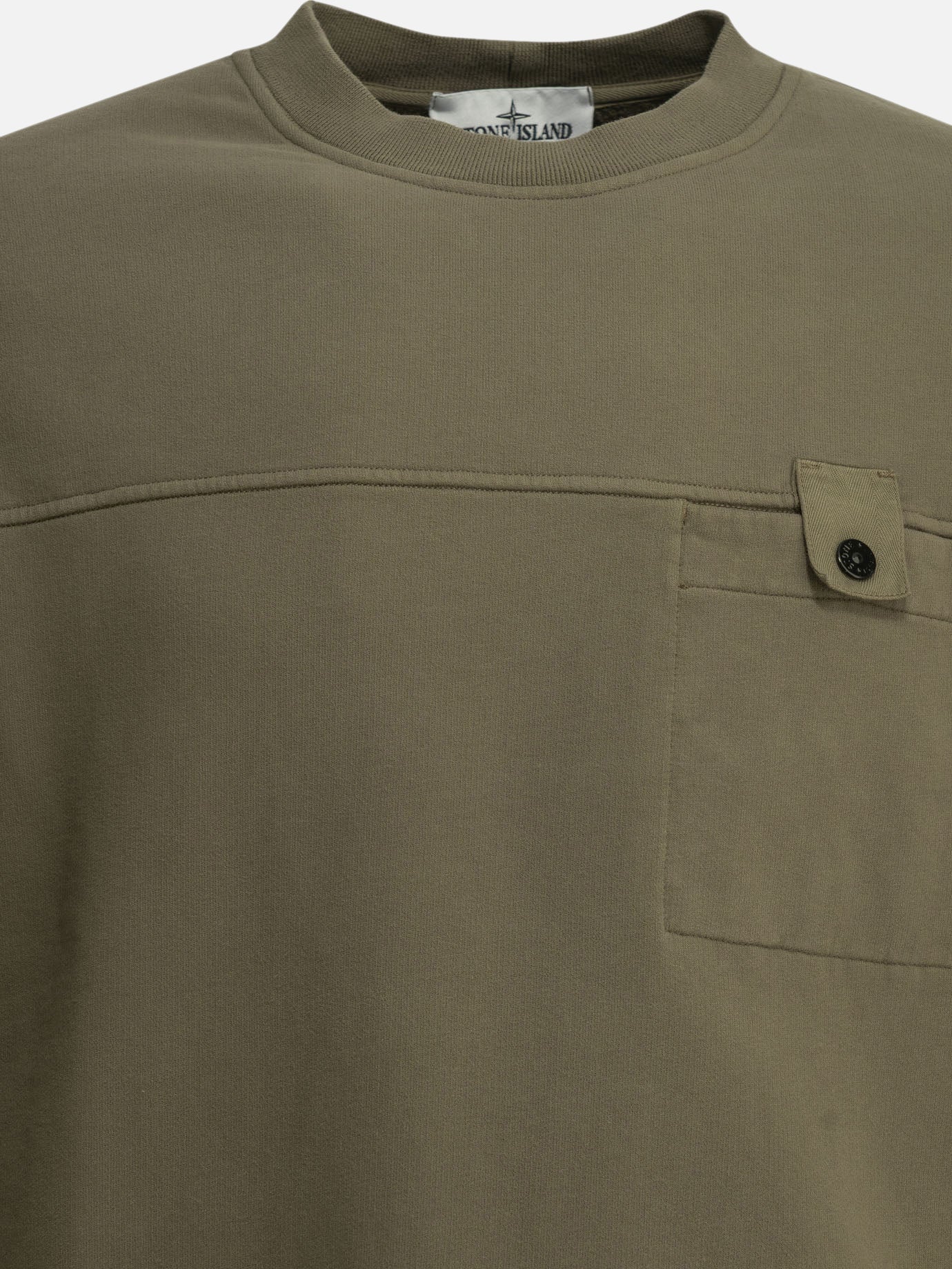 Crewnecks Logo  Green - Stone Island Men | PDP | VIETTI Online Store | thumbnail_3