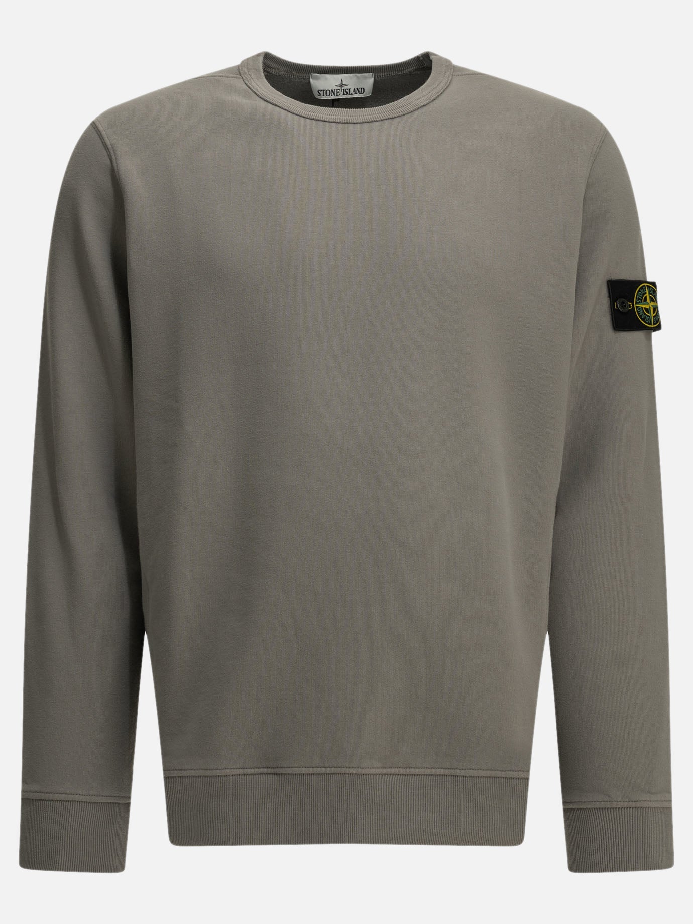 Crewnecks Logo  Grey - Stone Island Men | PDP | VIETTI Online Store | Zoom-Modal
