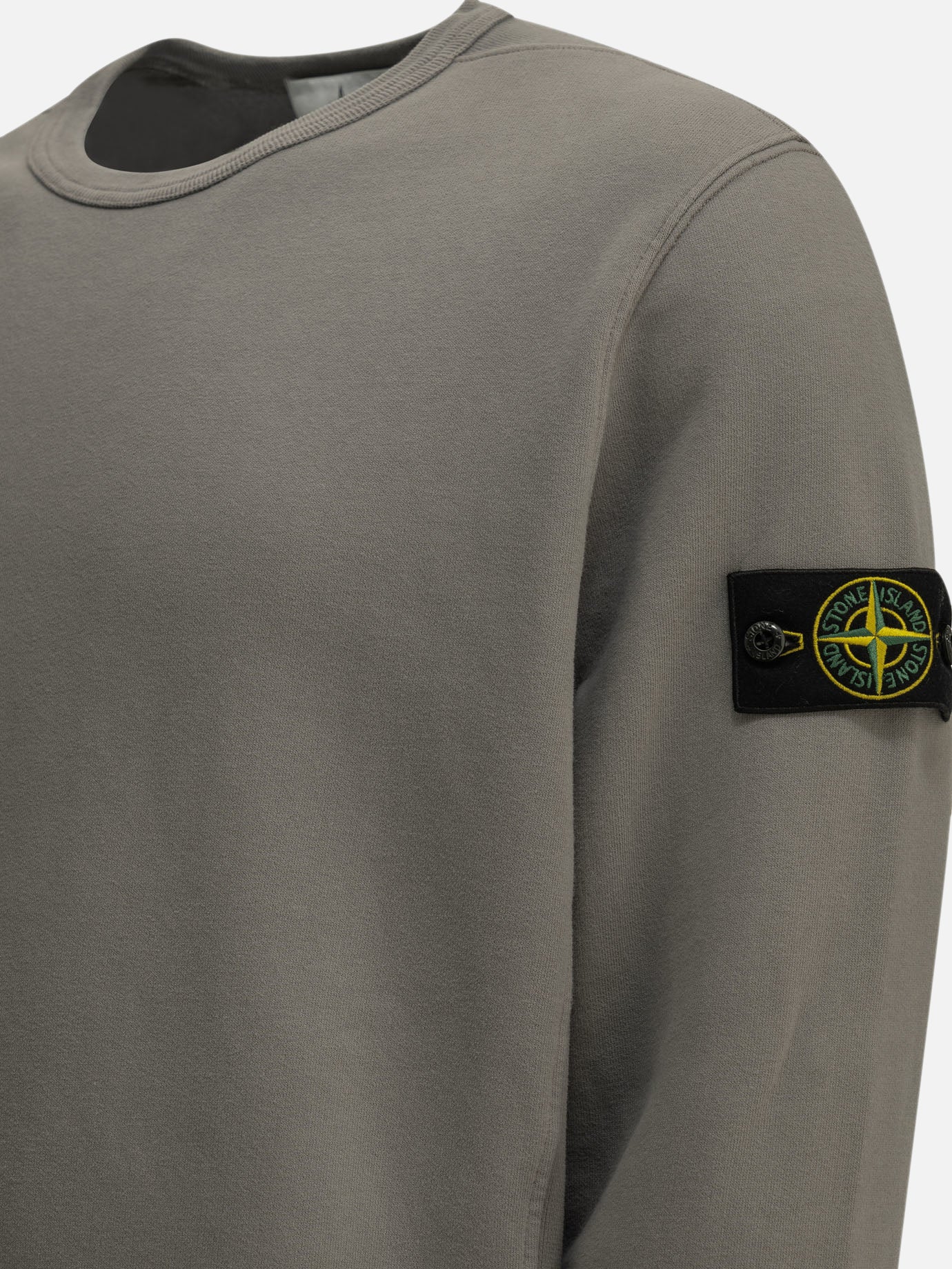 Crewnecks Logo  Grey - Stone Island Men | PDP | VIETTI Online Store | Zoom-Modal_5
