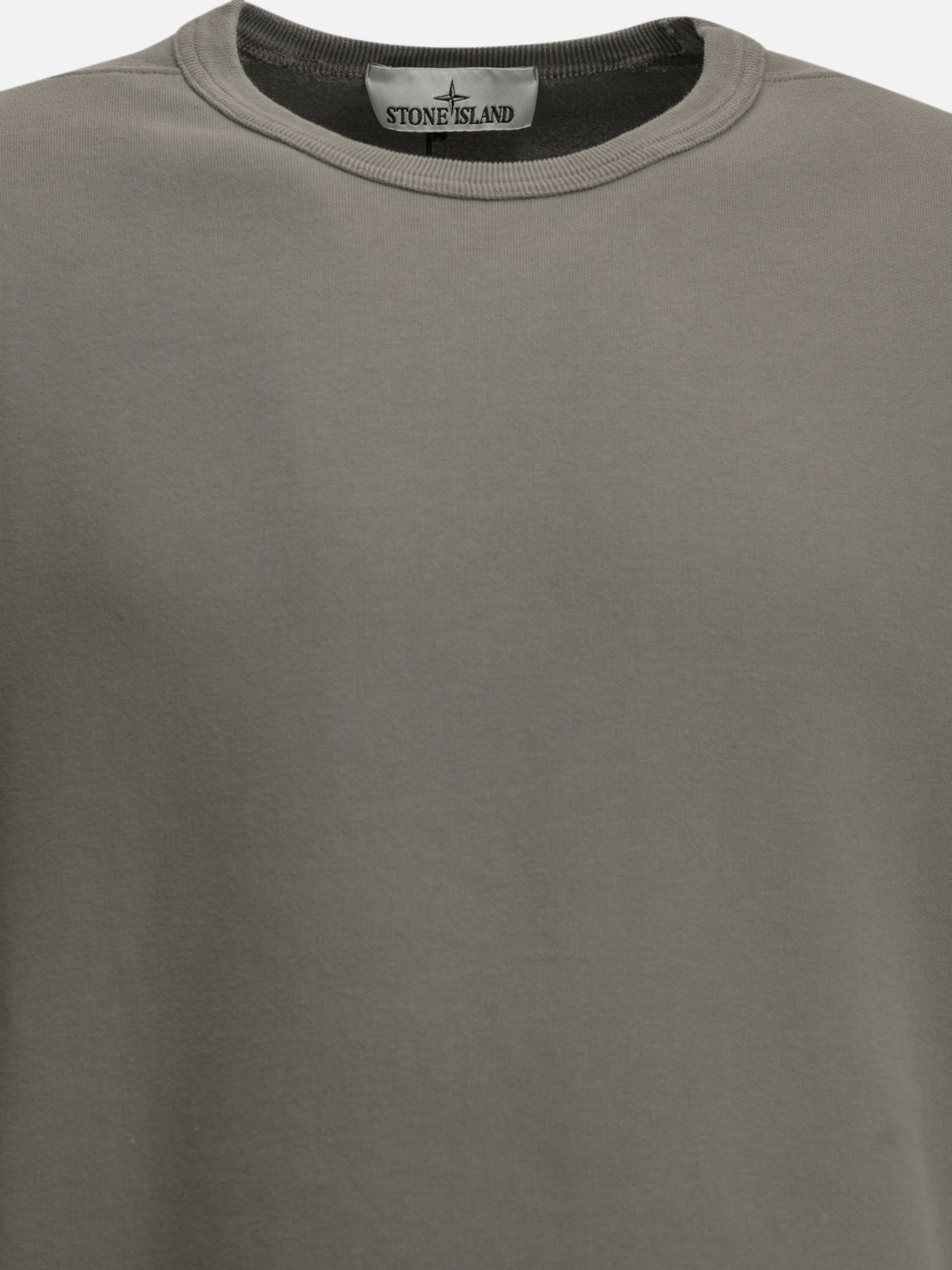 Crewnecks Logo  Grey - Stone Island Men | PDP | VIETTI Online Store | Zoom-Modal_6
