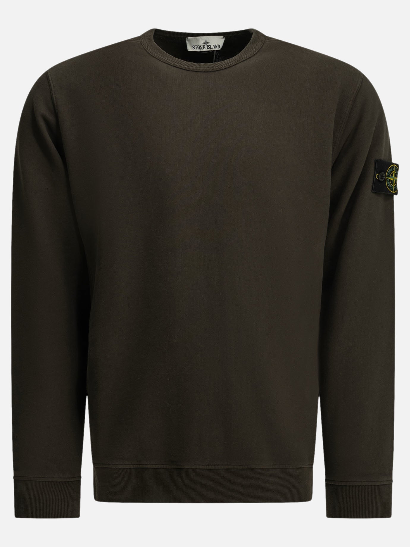 Crewnecks Logo  Grey - Stone Island Men | PDP | VIETTI Online Store | thumbnail