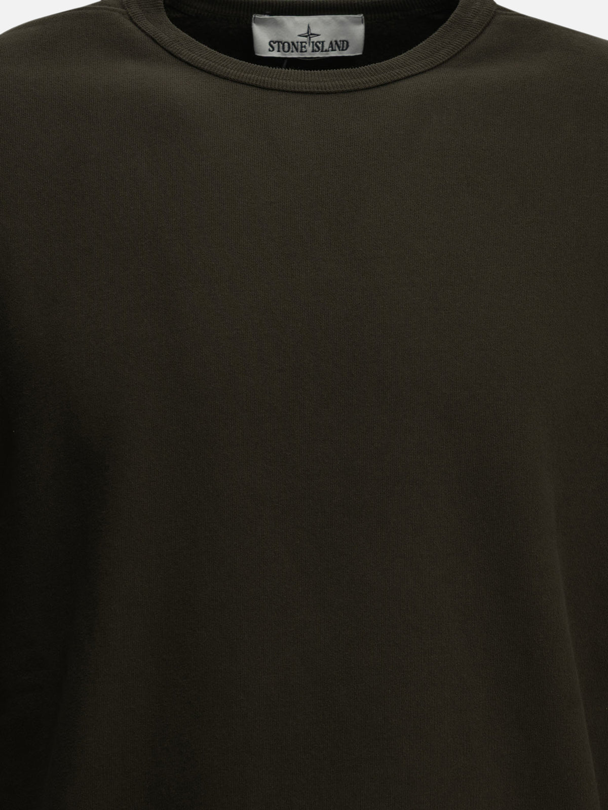 Stone Island Crewneck sweatshirt with logo - Grey