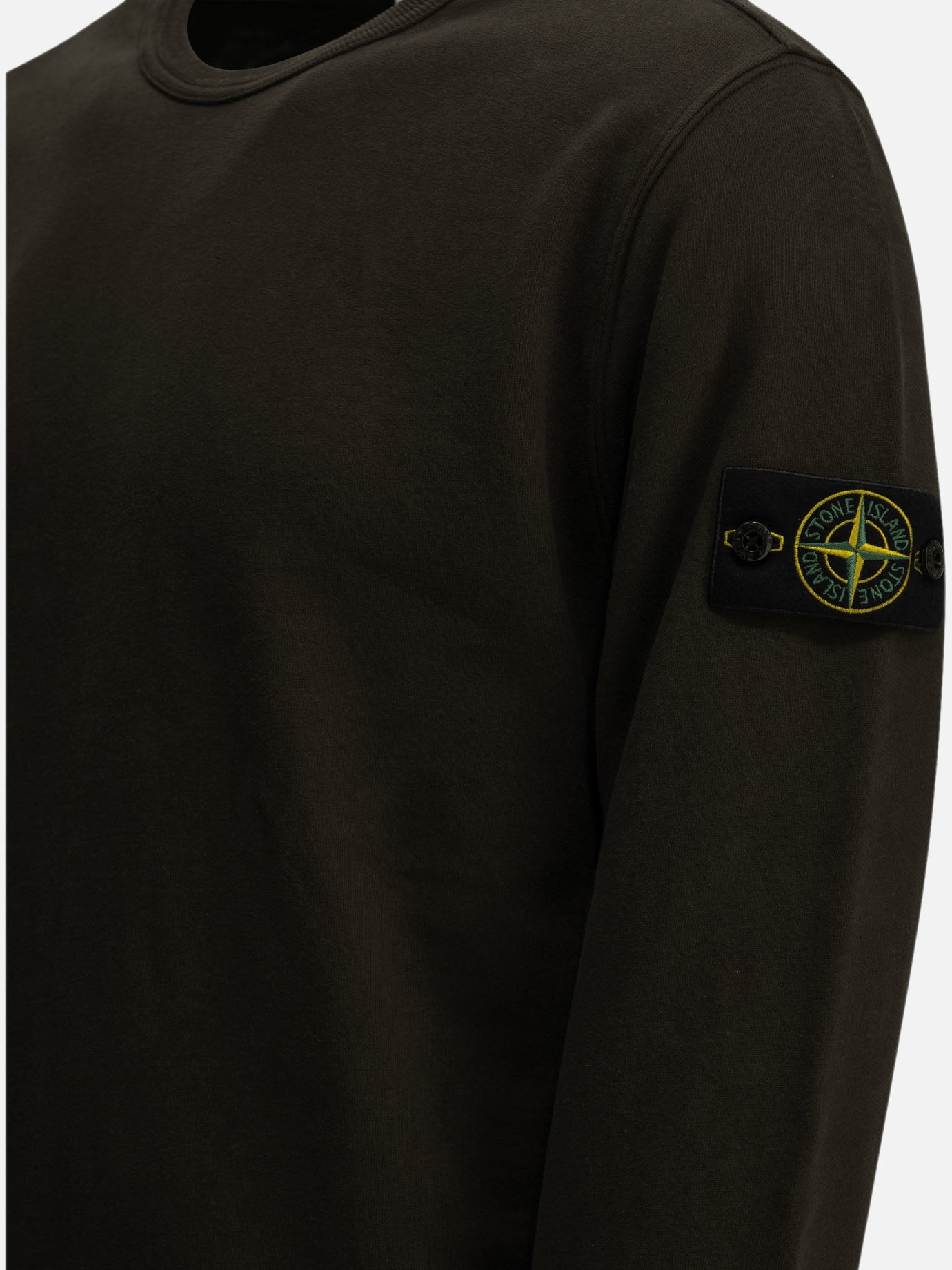 Crewnecks Logo  Grey - Stone Island Men | PDP | VIETTI Online Store | thumbnail_4