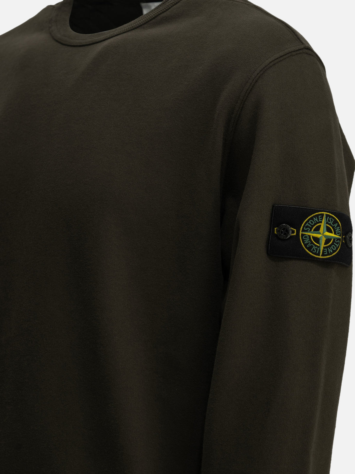 Stone Island Crewneck sweatshirt with logo - Grey