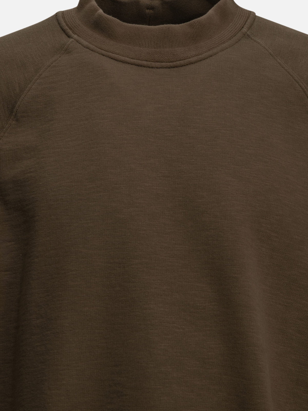 Stone Island "Tubular" Crew-Neck Sweatshirt Brown

