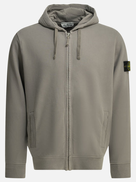Stone Island Hooded Sweatshirt with a Zipper L2S156100067 Grey