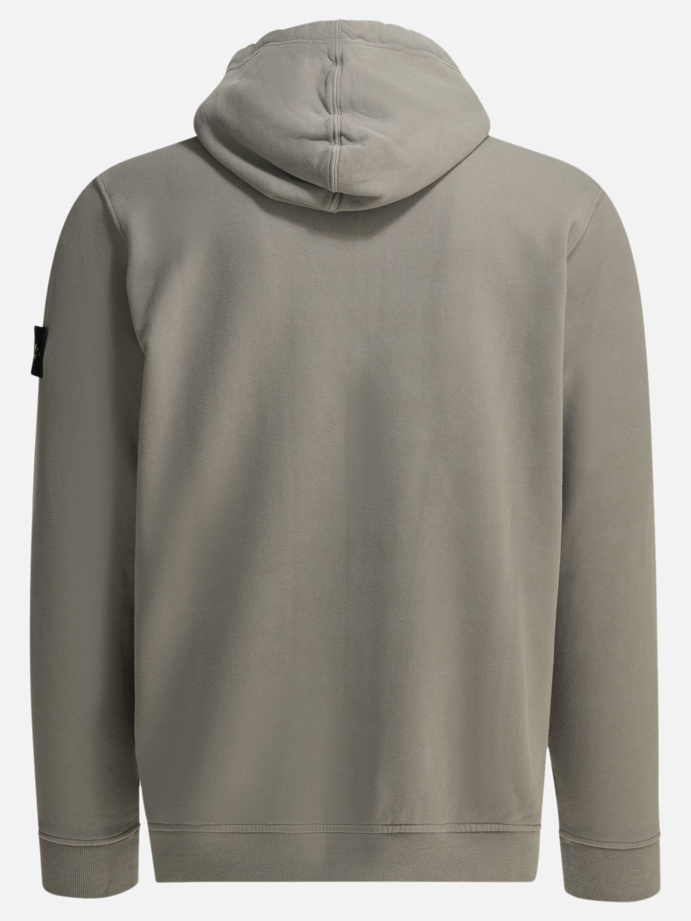 Felpe con zip Logo  Grigio - Stone Island Uomo | PDP | VIETTI Online Store | thumbnail_2