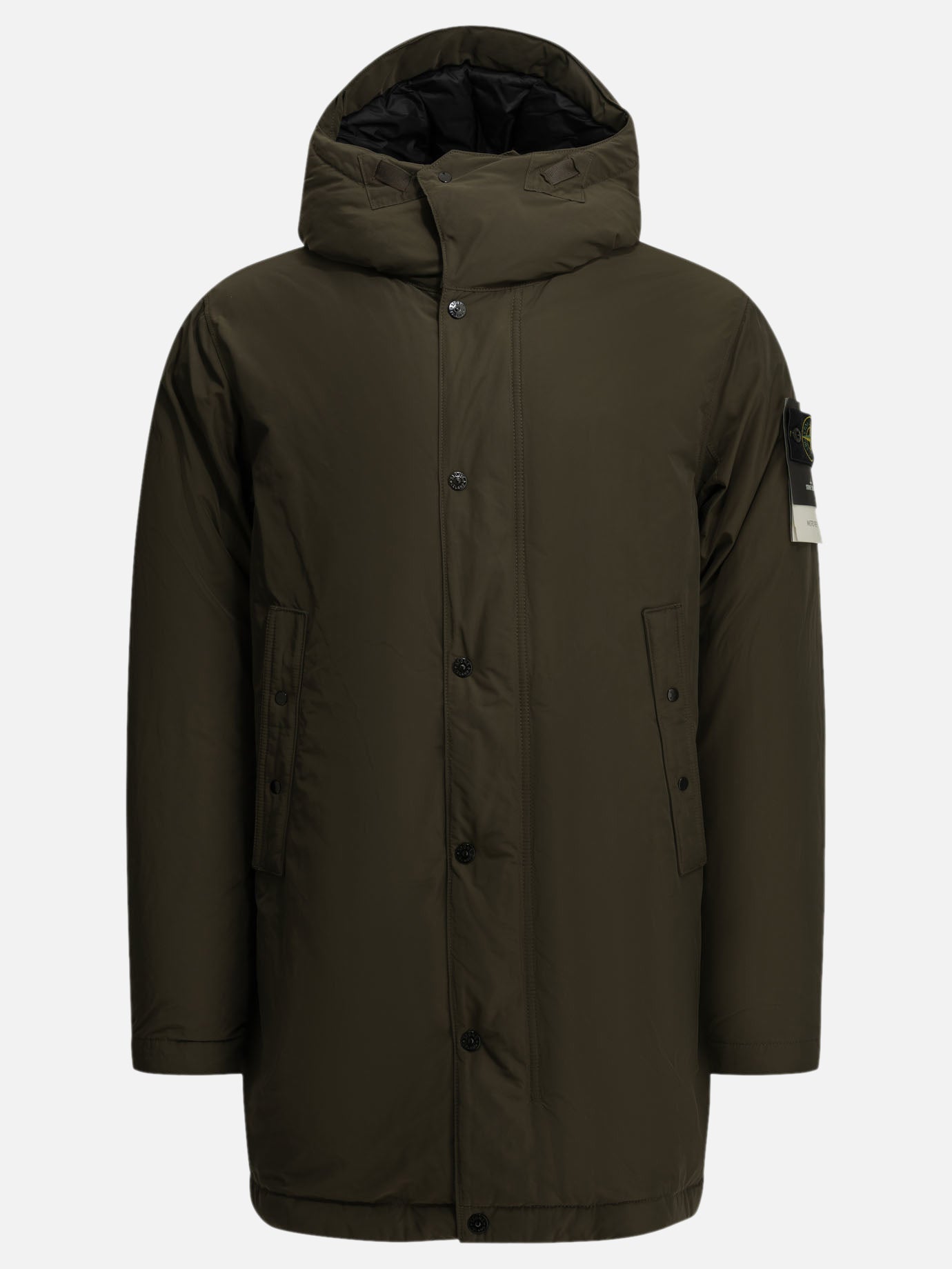 Parkas Logo  Brown - Stone Island Men | PDP | VIETTI Online Store | thumbnail