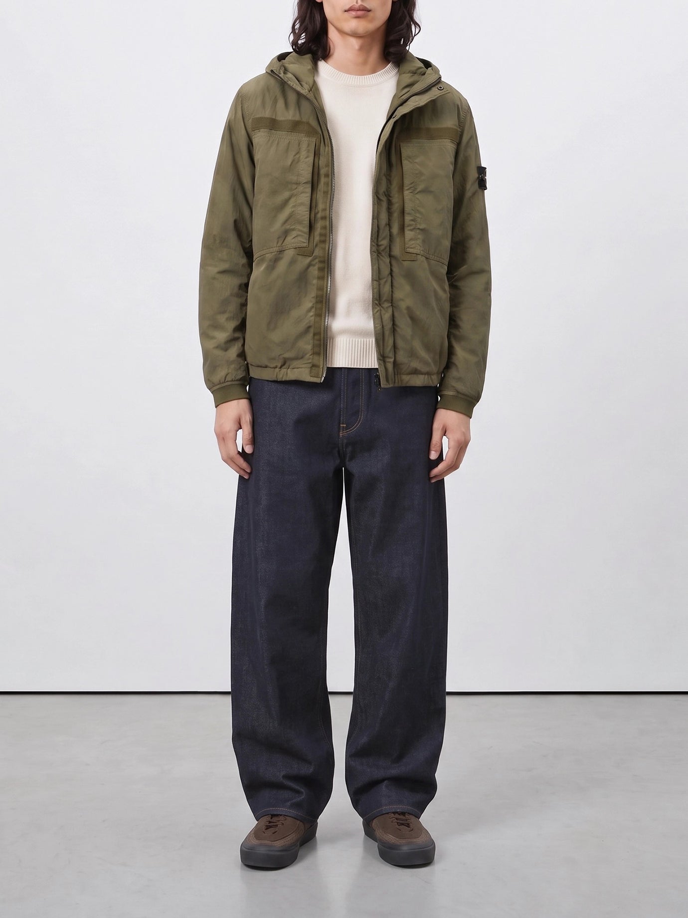 Parkas Logo  Green - Stone Island Men | PDP | VIETTI Online Store | Zoom-Modal_2
