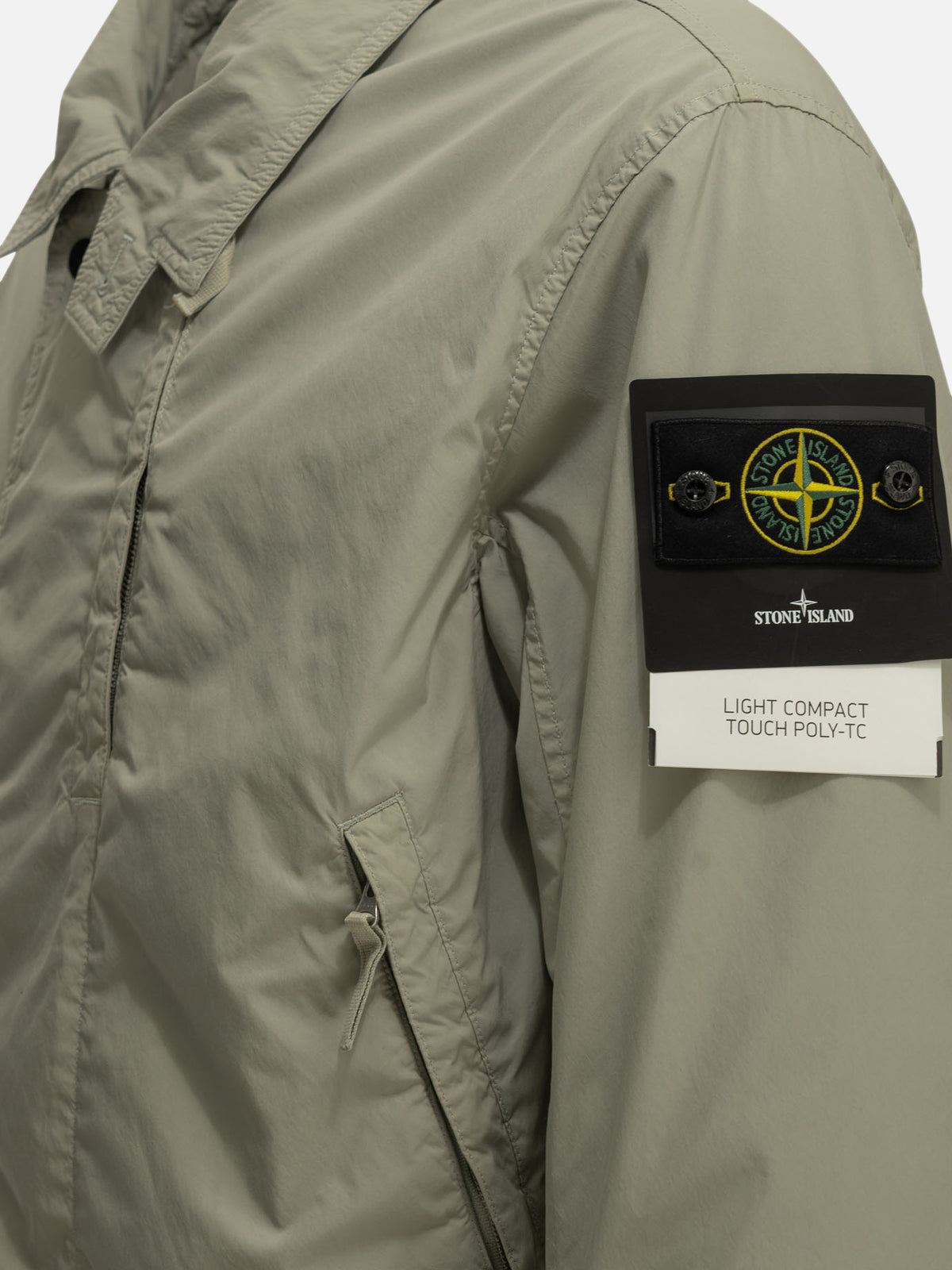 Stone Island "Light Compact" Padded Jacket Beige - VIETTI